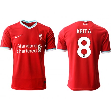 Koszulka Liverpool Naby Keita 8 Domowe Stroje Piłkarskie 2020/21